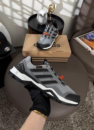 Adidas terrex skychaser light grey black 9