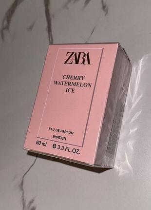 Zara парфуми cherry watermelonice🍉 духи шлейфові жіночі зара