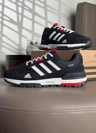 Adidas zx 700 black white red