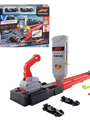 Гоночний трек hot wheels formula 1 стартова траса f1 з 2 машинками