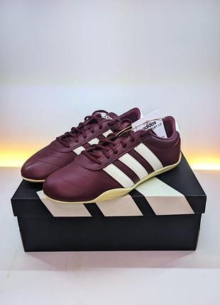 Бордовые женские кроссовки adidas grand court lo eu 36 2/3 (37) - 23,6 см (длина стельки), оригинал