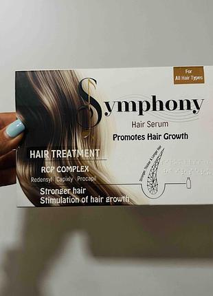 Symphony. комплекс rcp. сироватка для волосся. 5 ампул по 10 мл. rcp complex. hair serum