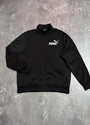Спортивна кофта олімпійка puma xl/2xl оригінал чоловіча чорна стан ідеал