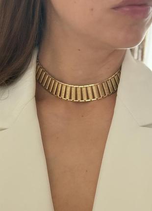 Вінтажний чокер napier, vintage gold-tone collar usa | 1970-80 роки