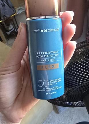 Тональний крем colorescience sunforgettable total protection face shield flex spf 50