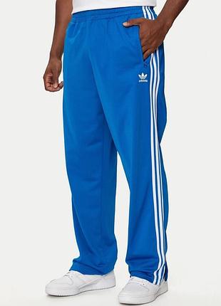 Чоловічі спортивні штани adidas adicolor сині прямі широкі брюки xl