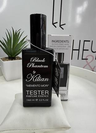 Парфуми тестер black phantom memento mori 65 мл, парфумована есенція, гурманський східний аромат (пф616.5)