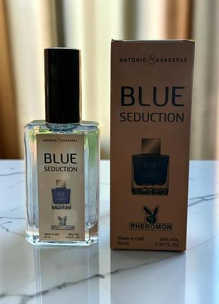 Чоловічий парфум мужской аромат blue seduction (блу седакшн) з феромонами 60 мл