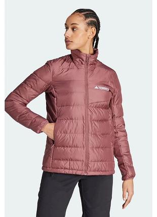 Жіноча демісезонна куртка adidas terrex multi light down водонепроникна легка тепла пуховик