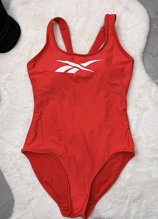 Купальник reebok жіночий черворий s