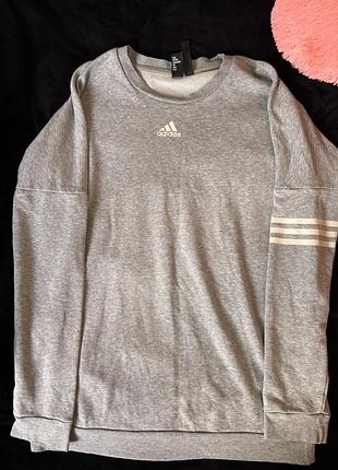 Лонг сірий adidas
