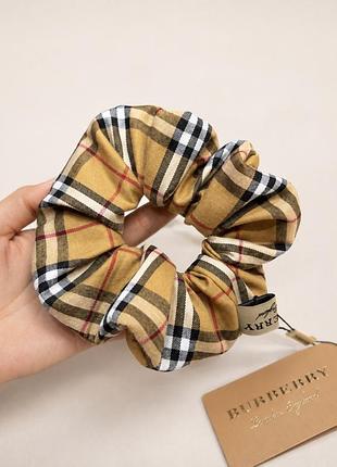 Резинка для волосся обʼємна burberry