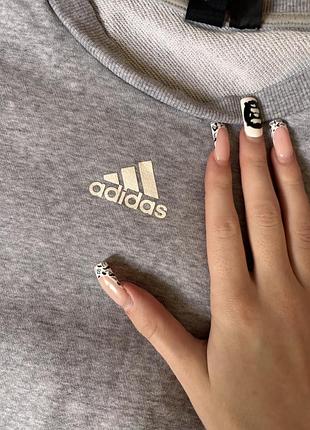 Лонг сірий adidas 3