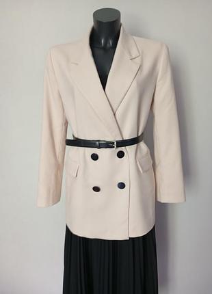 Пиджак женский, двубортный, оверсайз р m zara