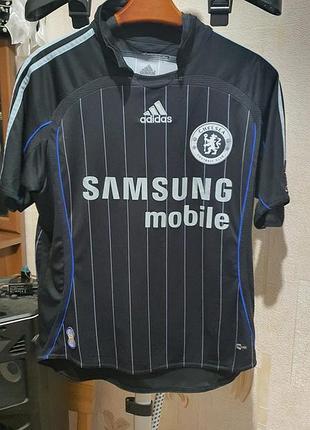 Оригінальна ретро футболка челсі 2006/2007 adidas chelsea (підліткова / l