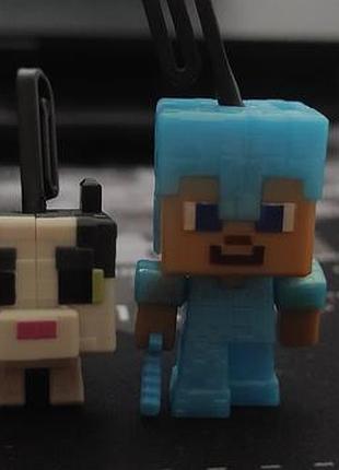 Фигурки-брелоки minecraft, 2 штуки 2