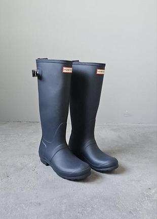 Высокие резиновые сапоги hunter original tall 37р