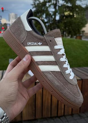 Кроссовки adidas handboll spezial, свет коричневые