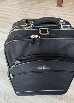 Samsonite — 52 см. валіза ручна поклажа. фірмова легка