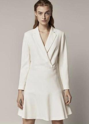 Біла сукня massimo dutti