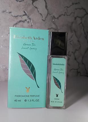 Elizabeth arden green tea pheromone, 40 мл 🌿
жіночий аромат з феромонами. свіжий, легкий, зелений аромат із нотами зеленого чаю та цитрусових.