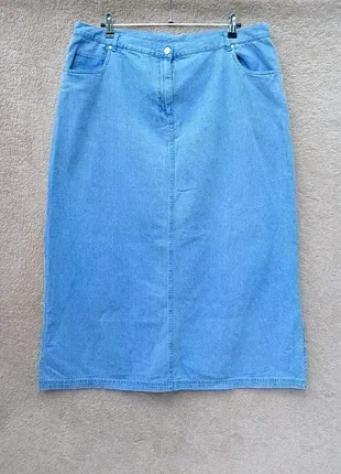 Джинсовая юбка,р50-52💙💙💙
