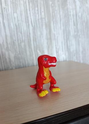 Фігурка динозавра ті-рекс (t-rex) / червоний динозавр