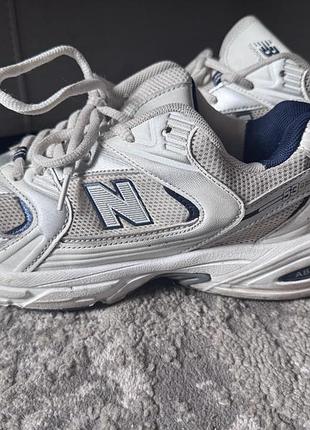 New balance 530 білі з синім, оригінал