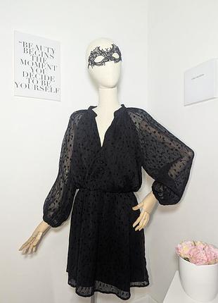 Черное платье zara