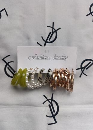 Сережки fashion jewelry