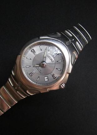Часы мужские "seiko kinetic auto relay" япония №1
