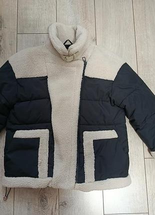 Стильная теплая куртка 164 г. 3