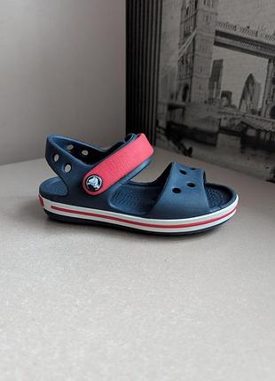 Босоніжки сандалі crocs kids crocband sandal (c8/25) дитячі оригінал унісекс крокси