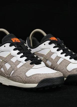 Onitsuka tiger horizonia 37.5 23.5 | оригинал | серый замш / кремовый