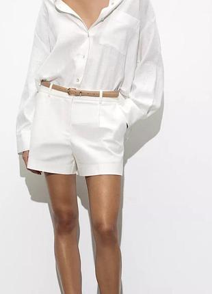 Шорти zara з ремінцем