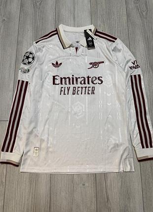 Нова футболка adidas arsenal 2025 jersey longsleeve
