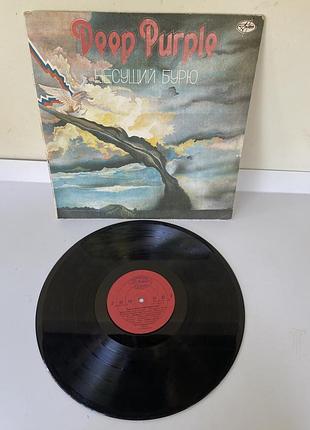 Вінілова платівка легендарного британського гурту deep purple. російськомовне видання 1991 року, лейбл/видавець «мелодия»