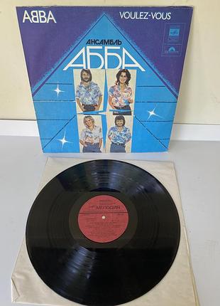 Abba — voulez-vous, 1979 | вінілова платівка lp, «мелодія»