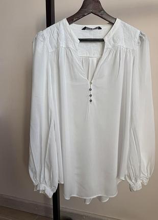 Боуза вільна з широкими рукавами zara s