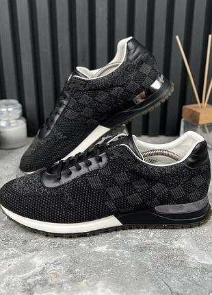 Louis vuitton run away damier sneakers мужские кроссовки оригинал 43 eur