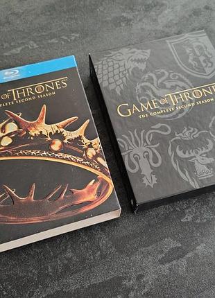 Blu ray видання game of thrones the complete second season