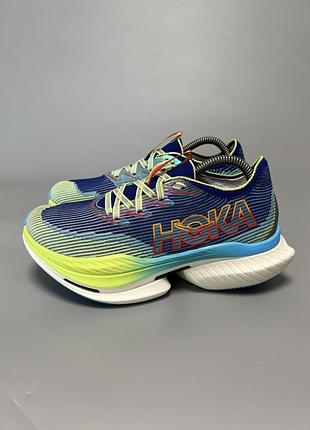 Професійні бігові кросівки з карбоновою пластиною hoka one one fly 1 (carbon fiber plate) оригінал 1147910 enn