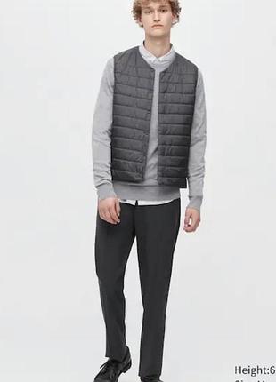 Новий чоловічий ультратонкий жилет uniqlo