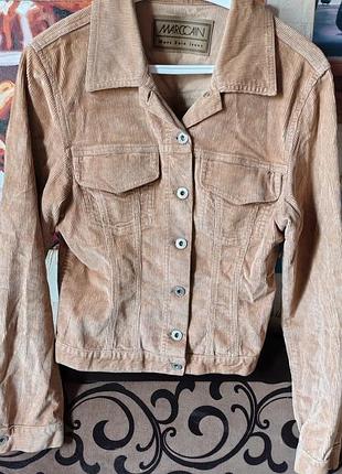 Вельветова куртка-жакет бренда marc cain (лінія marc cain jeans). s