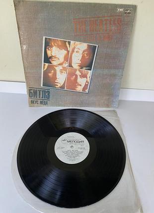Вінілова платівка the beatles, радянське видання «мелодия» / emi, 1986 р