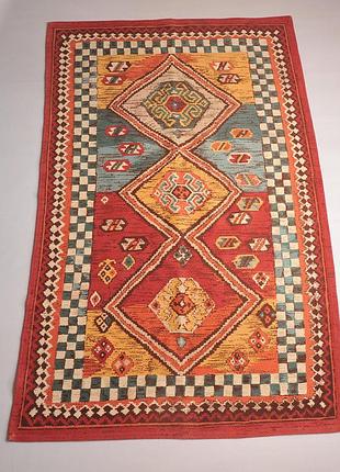 Бавовняний килим килимок vintage zucchi carpet - 132 x 83 см - made in italy