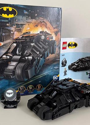 Lego dc batman бетмен тумблер проти двуликого та джокера 76303