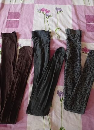3 пары колготок 80 den размер l-xl