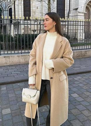 Оверсайз пальто zara