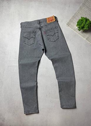Джинси чоловічі преміальні levis 501 w30 l30 оригінал waterless
